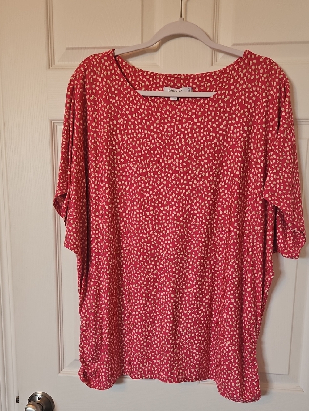 Chico's Pink Dot Print Tunic